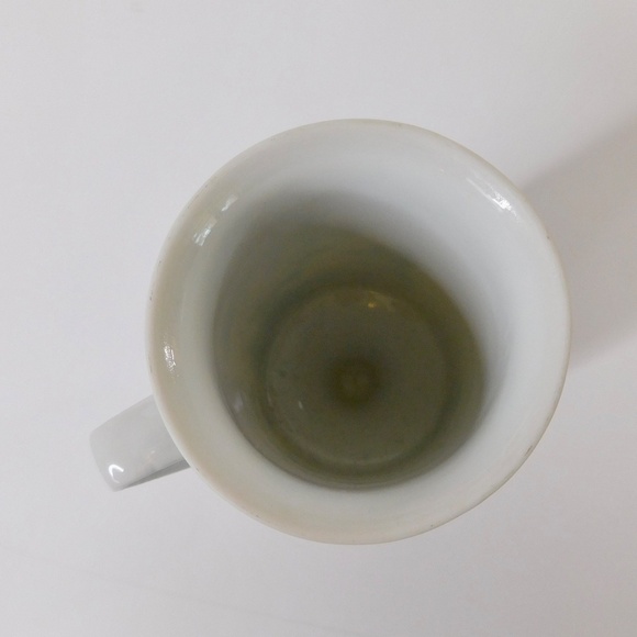 Vintage ARNART 5th Ave Birds Floral Footed Pedestal Mug Coffee Tea Pink White - Picture 6 of 9